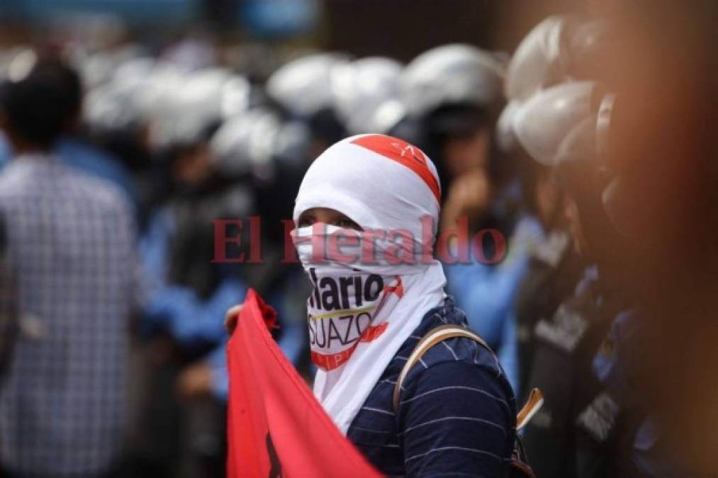 FOTOS: Así fue la marcha de la Oposición en la capital de Honduras