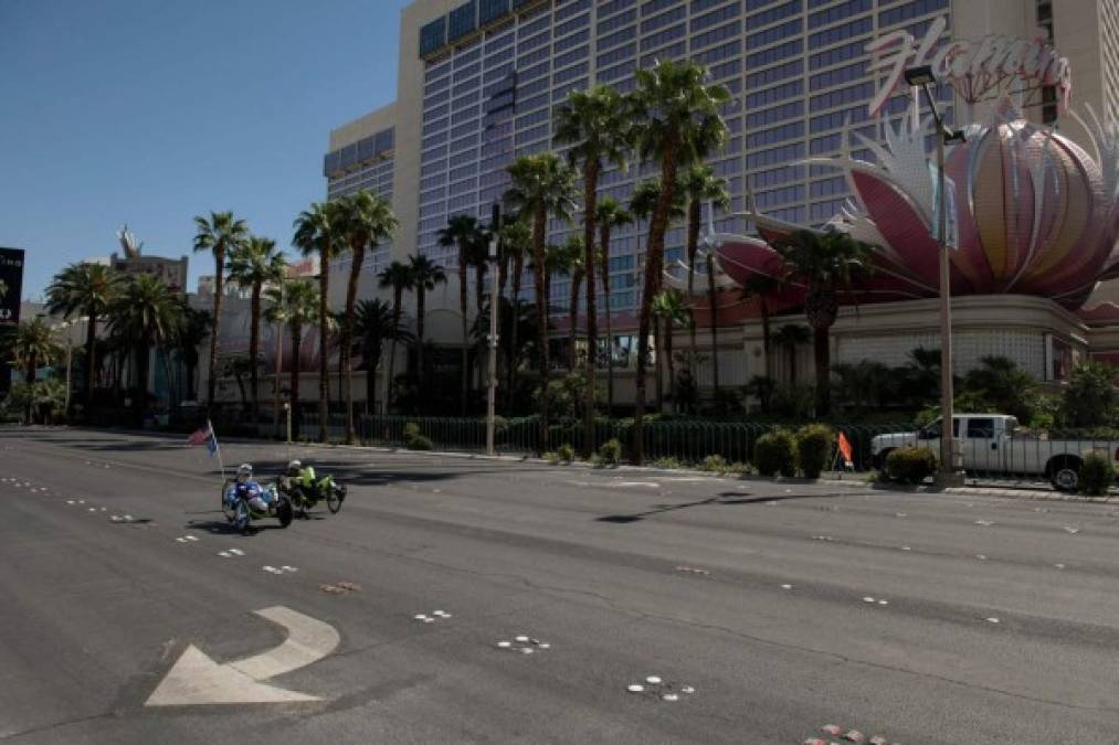 Las Vegas, un pueblo fantasma víctima de la pandemia (FOTOS)