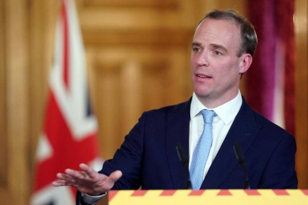 Dominic Raab, jefe de diplomacia británica que sustituye a Boris Johnson