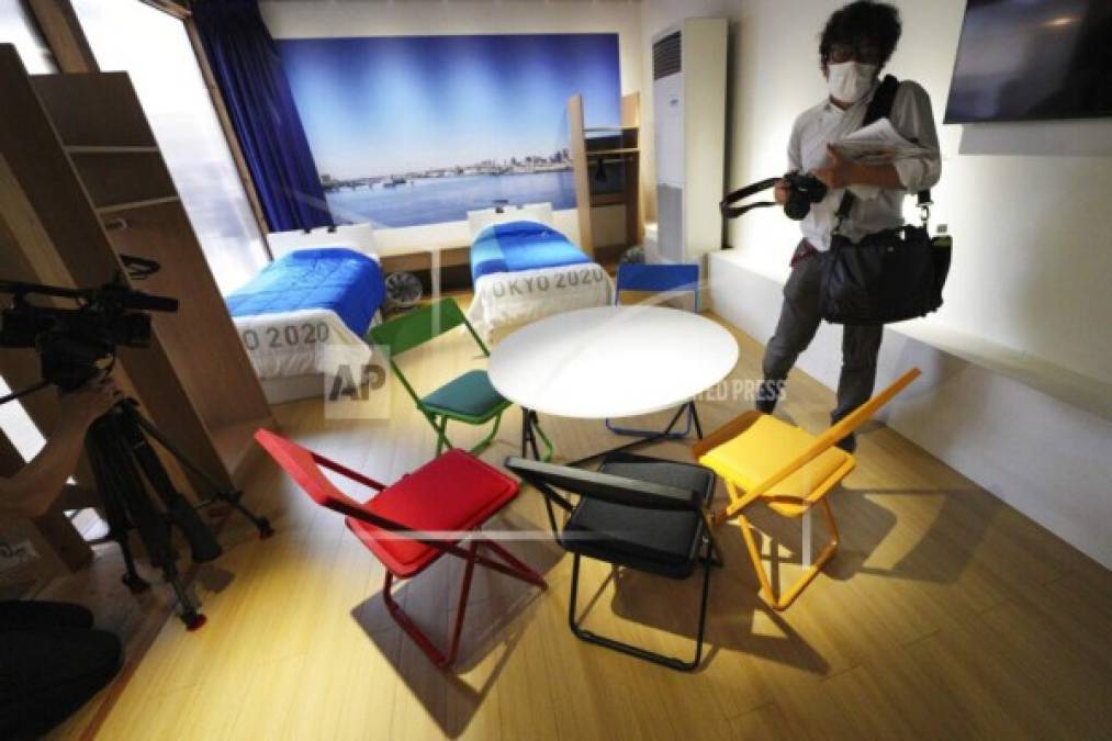 FOTOS: Las camas 'antisexo' con las que buscan evitar contagios de covid en Tokio 2021
