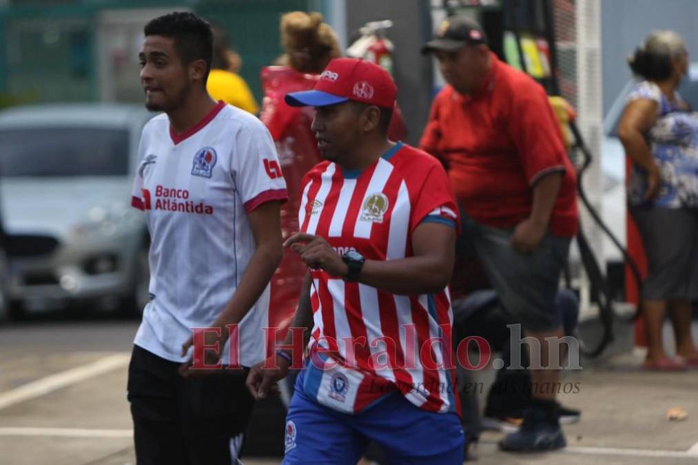 Seguridad, emoción y apoyo: así palpita la afición en el clásico Motagua-Olimpia