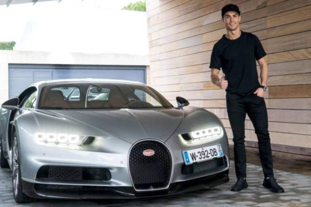 FOTOS: Esto cuesta cada uno de los lujosos carros que presume Cristiano Ronaldo
