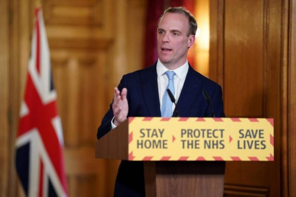 Dominic Raab, jefe de diplomacia británica que sustituye a Boris Johnson