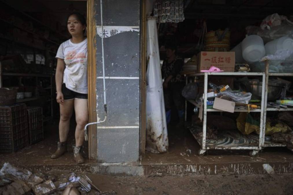 Muerte y destrucción: impactantes fotos de las inundaciones en China