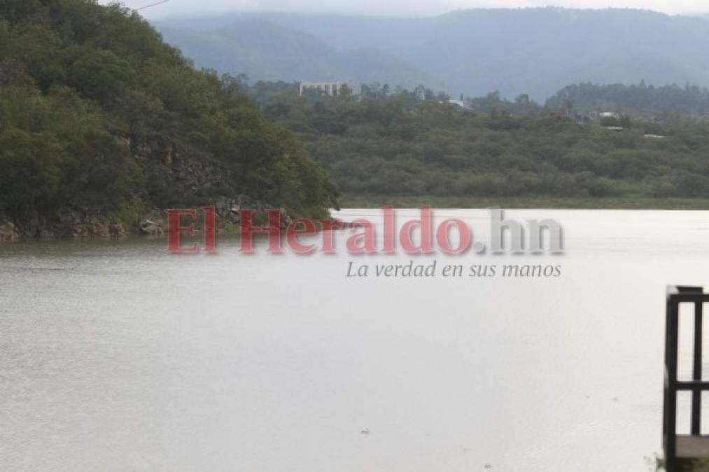 Fotos: Así luce la represa Los Laureles tras alcanzar su nivel máximo