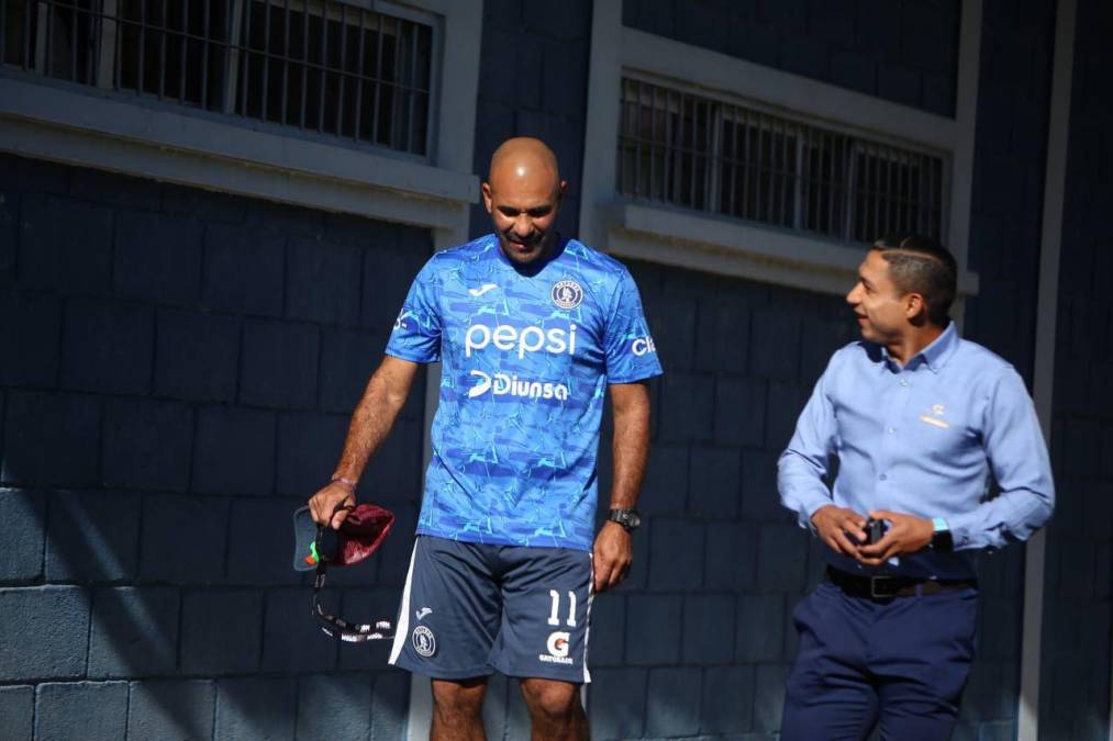 Ninrod Medina reveló cómo se dio su llegada a Motagua y la plática que sostuvo con Diego Vázquez