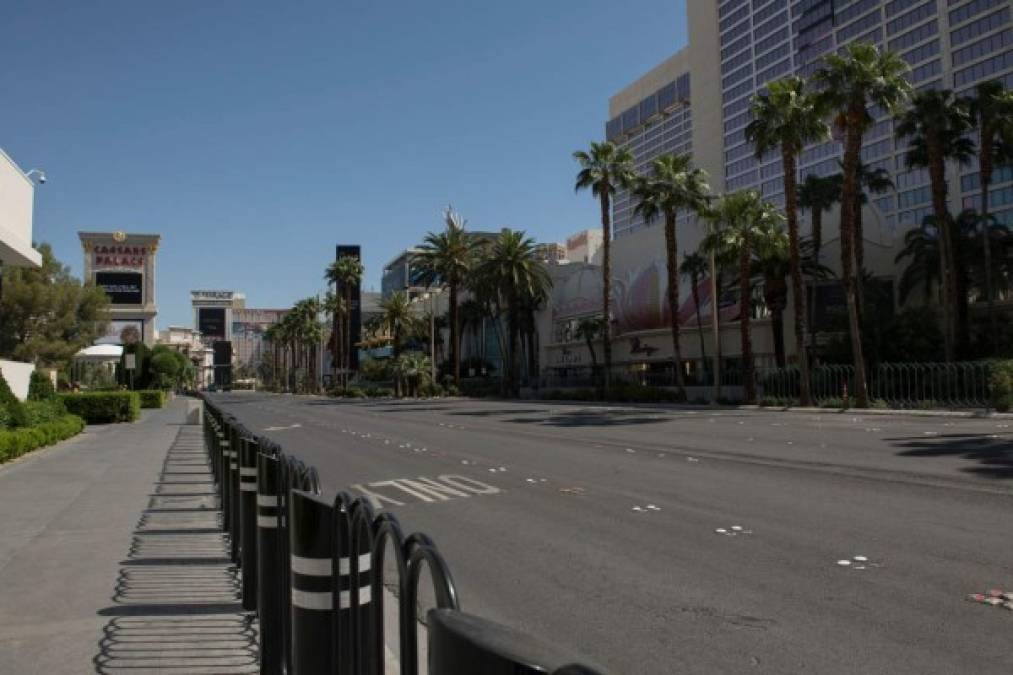 Las Vegas, un pueblo fantasma víctima de la pandemia (FOTOS)