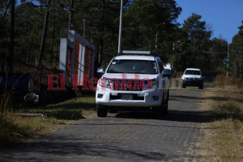 Militantes de Libre protestan en Zambrano por juramentación de Jorge Cálix (FOTOS)