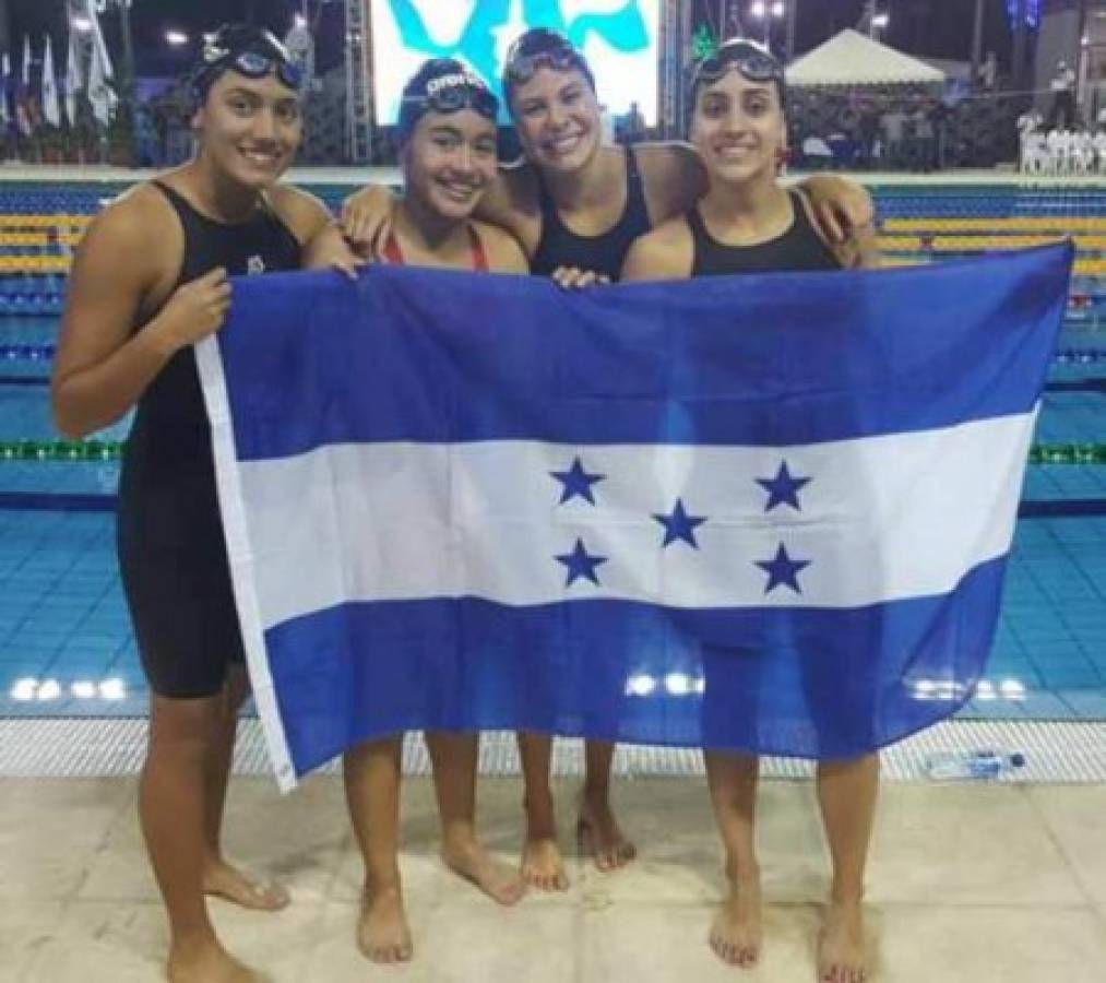 Las sirenas hondureñas en los XI Juegos Deportivos Centroamericanos.