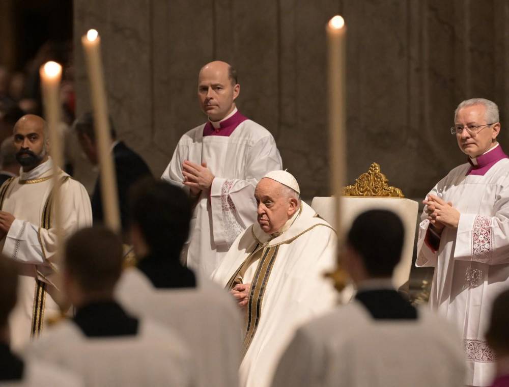 Fotos Misa del Gallo dirigida por el Papa en 2023