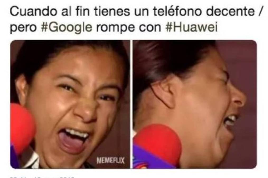 Los mejores memes: Google rompe con Huawei y las redes se llenan de burlas
