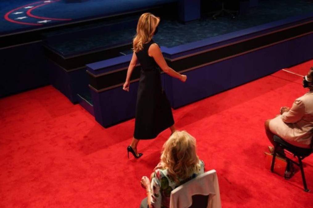 Elegantes y bellas: así lucieron las esposas e hijas de Biden y Trump en segundo debate