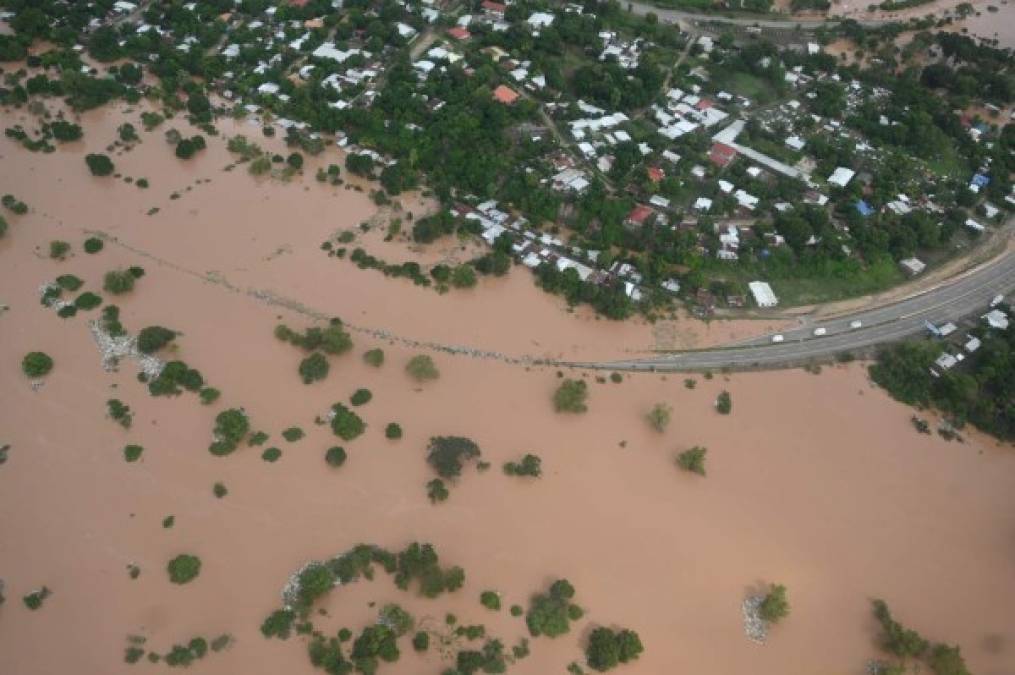 Las dramáticas imágenes de una Honduras sumergida por Eta e Iota (FOTOS)