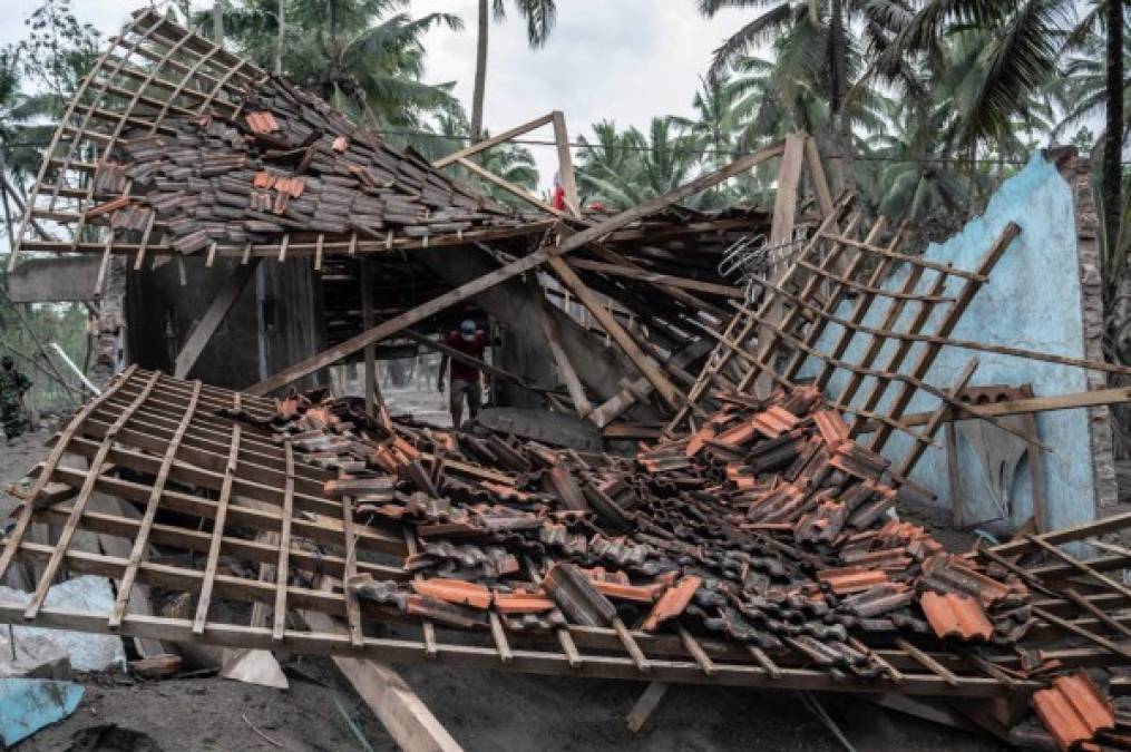 Las imágenes más angustiantes de la erupción volcánica en Indonesia