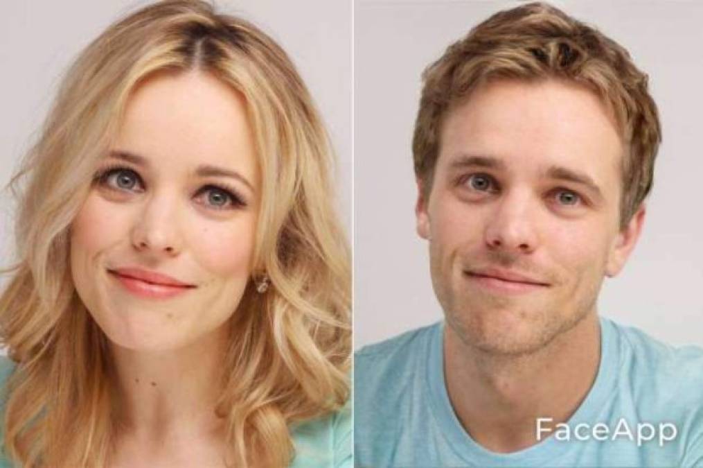 FOTOS: Así lucen los famosos al 'cambiar de sexo' con FaceApp