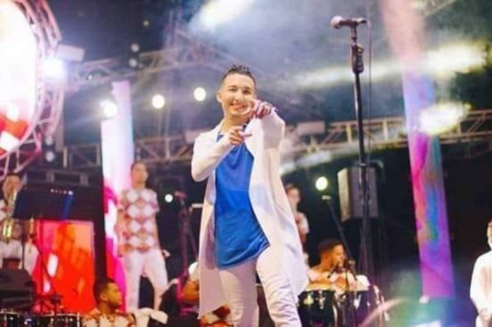 FOTOS: Así era Geancarlo Josué Ruiz Zelaya, vocalista de Punto Clave, quien murió en un accidente vial en San Pedro Sula