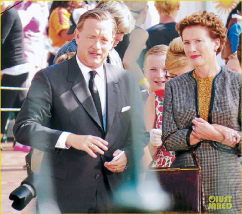 Las primeras fotos de Tom Hanks como Walt Disney