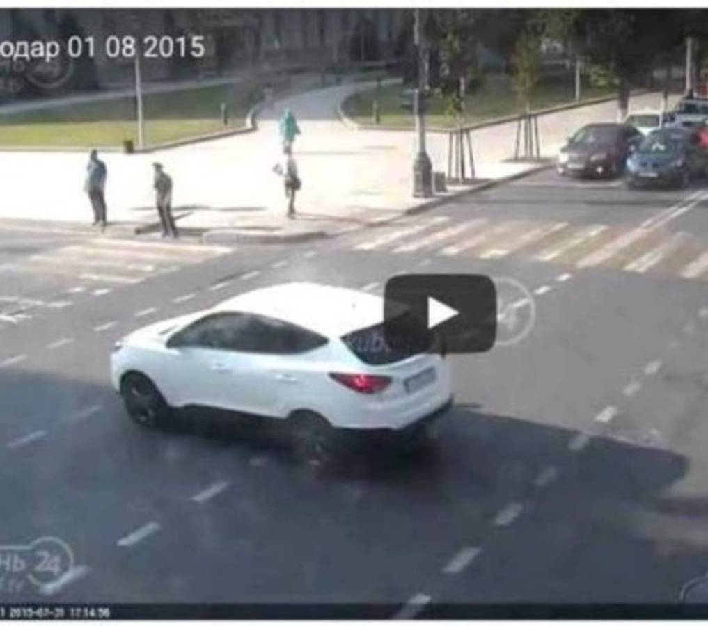 Impresionante accidente en ‘cámara lenta’