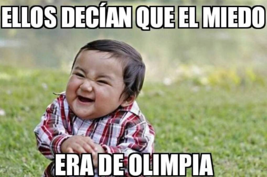 Los graciosos memes de la paliza de Olimpia a Motagua
