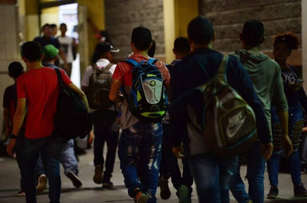 FOTOS: Caravana migrante saldrá desde Honduras en duro viaje hacia EE UU