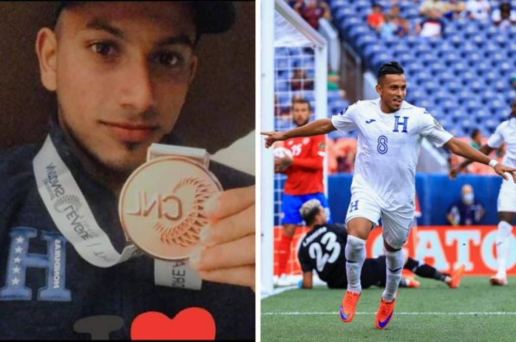 Jugadores de Honduras, orgullosos con medalla de la Nations League