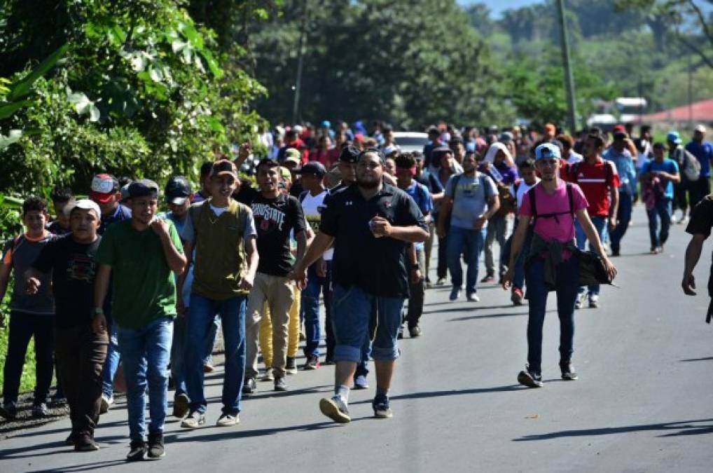 10 datos de la nueva caravana de migrantes que salió rumbo a EEUU