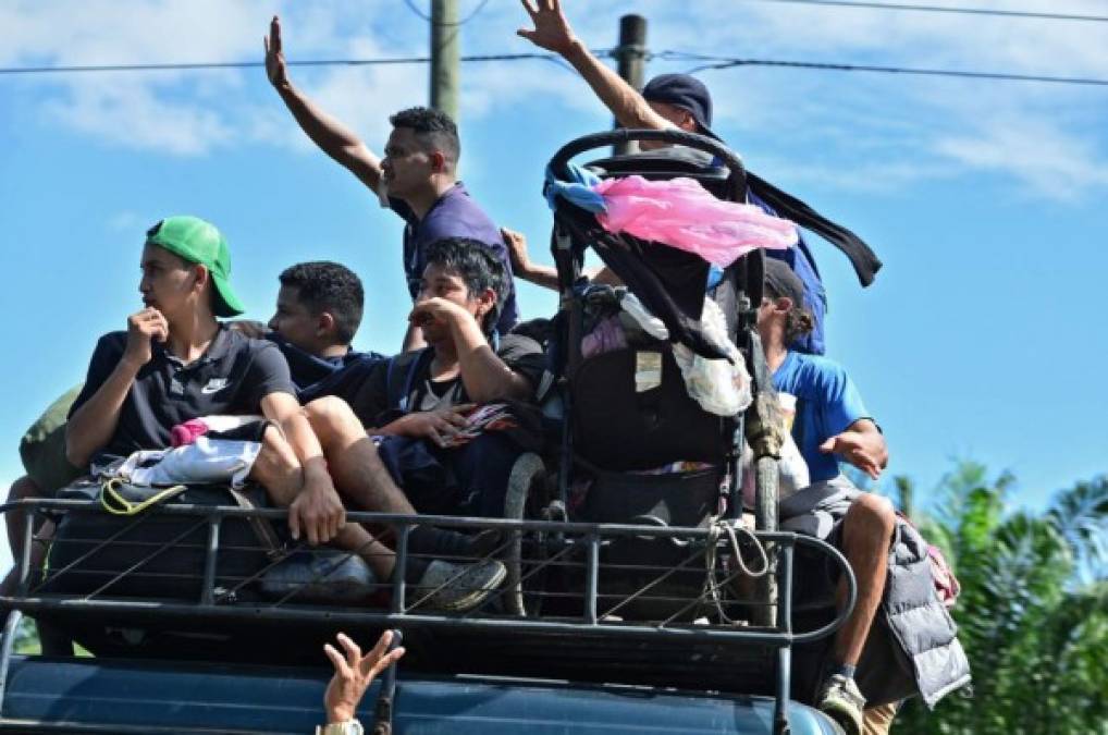 10 datos de la nueva caravana de migrantes que salió rumbo a EEUU