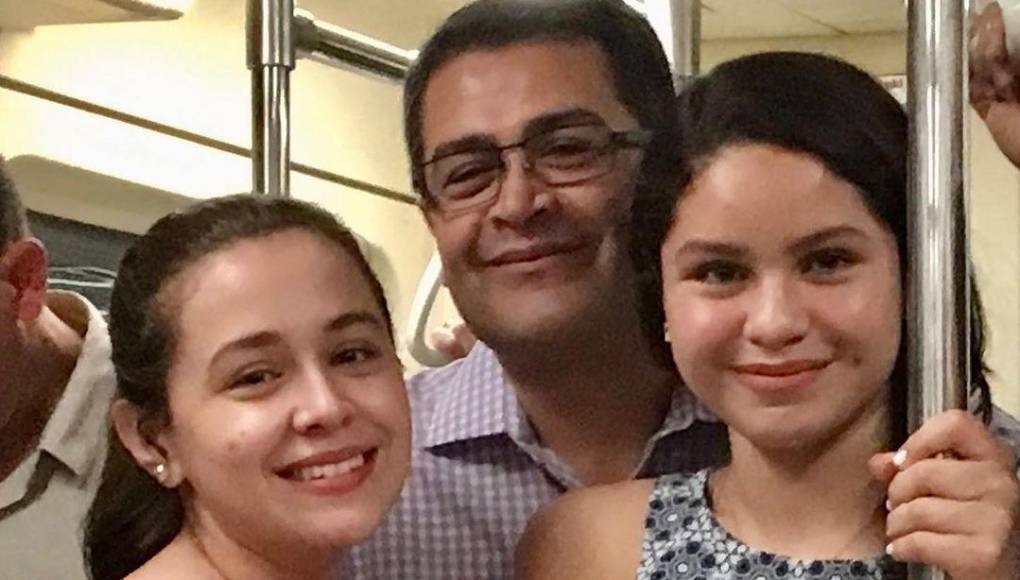 Las hijas de Juan Orlando Hernández, así han cambiado con el paso de los años