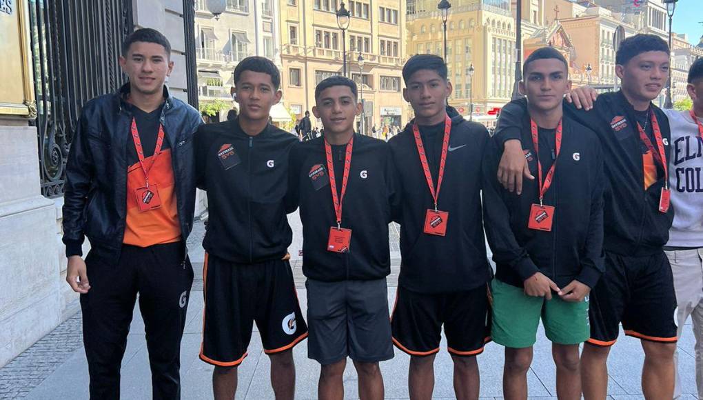 Campeones de Copa Gatorade disfrutan de Madrid y mirarán juego de Champions en el Bernabéu