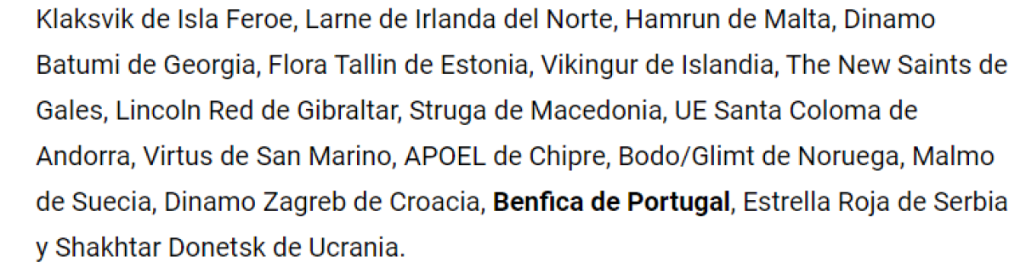 ¡Lleno de clubes chicos! Los inéditos equipos que jugarán la Champions League 24-25