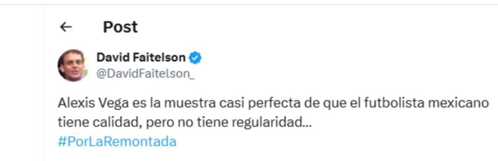 David Faitelson deja comentarios tras goleada a Honduras: “No era tan complicado”