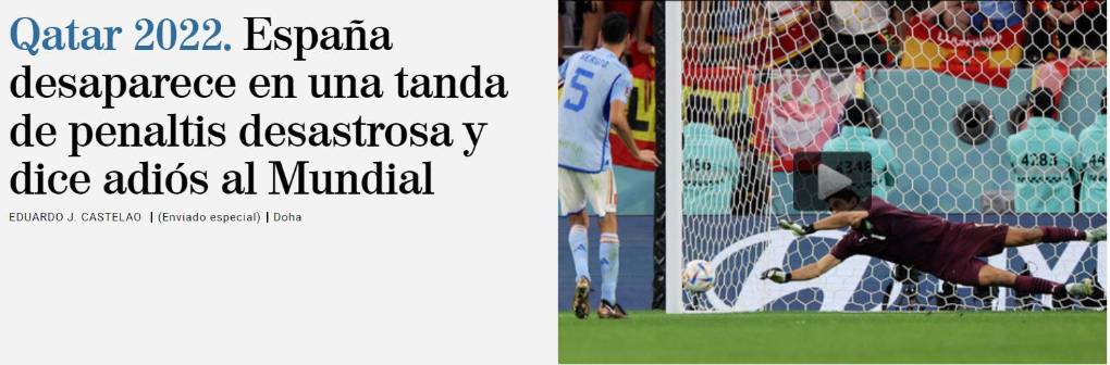 Decepción: prensa española critica fuertemente a Luis Enrique tras eliminación de La Roja