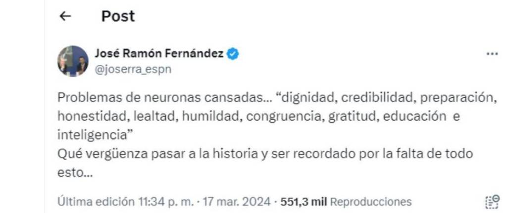Se terminó la amistad: David Faitelson y José Ramón Fernández se dicen de todo: “Me da lástima”
