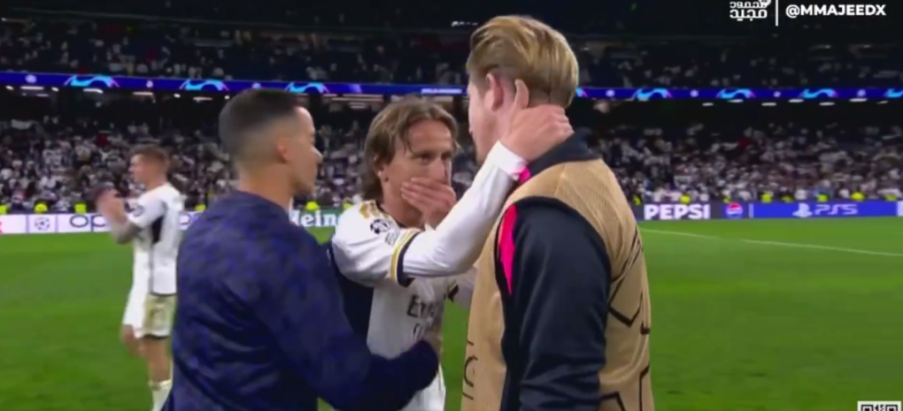 Provocación de Vini a Grealish, Ancelotti y su reacción con Pep y Modric sorprende