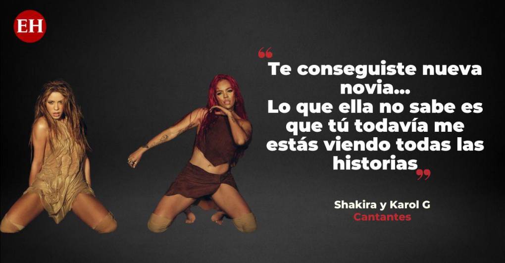 Shakira y Karol G ahora facturan juntas: estas son sus frases más explosivas en ‘TQG’