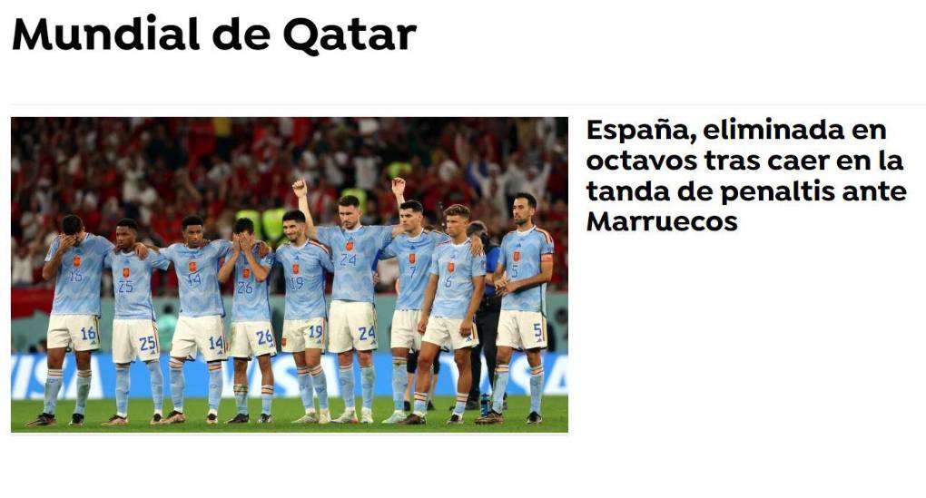 Decepción: prensa española critica fuertemente a Luis Enrique tras eliminación de La Roja