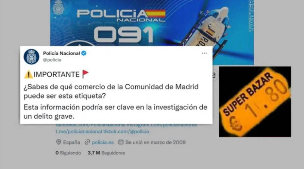 El macabro “crimen de la etiqueta” que fue resuelto gracias a Twitter