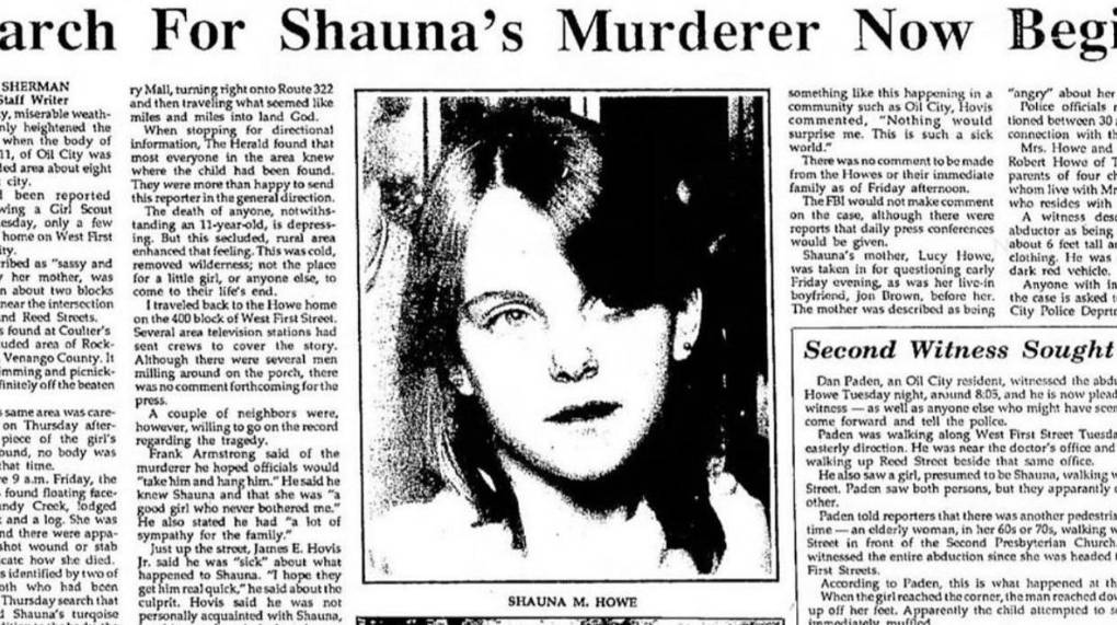 Shauna Howe: el caso que canceló Halloween por 15 años en una ciudad de Pensilvania