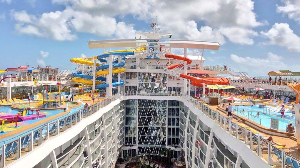 Así es el “Wonder of the Seas”, el crucero más grande del mundo que llegó a Roatán