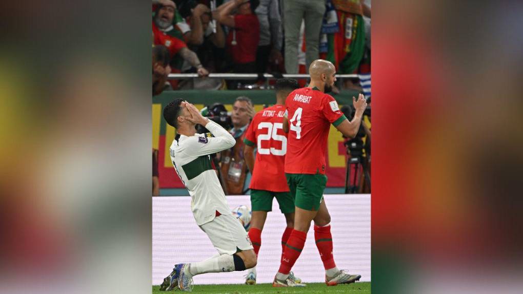 Dolor, decepción e impotencia: el rostro de Ronaldo tras eliminación de Portugal del Mundial de Qatar