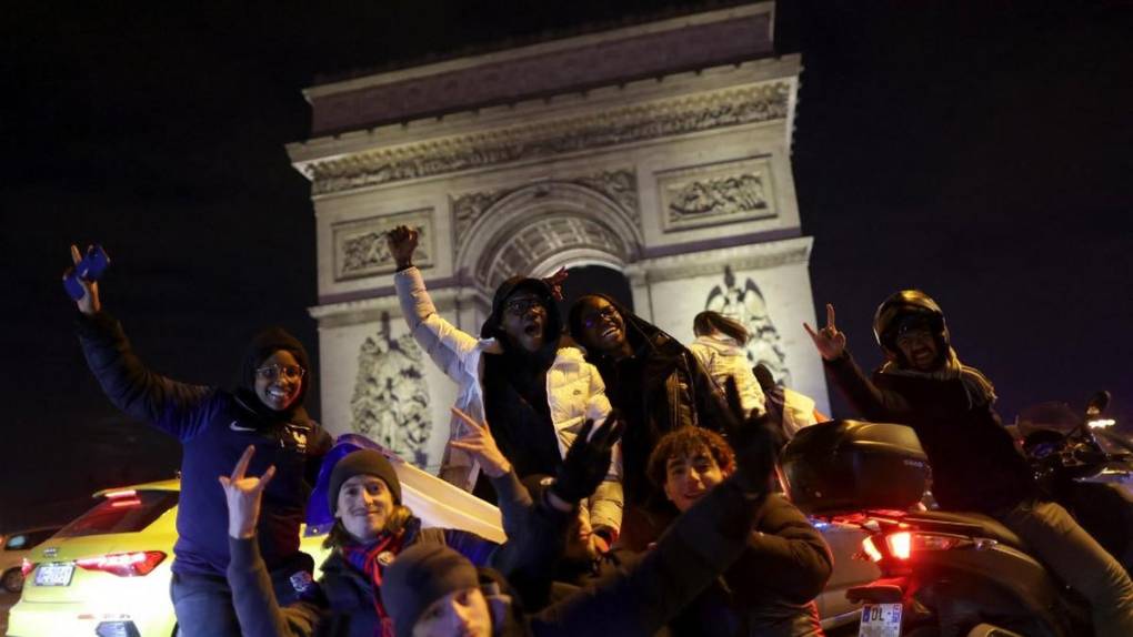 Euforia desbordada: la alegría en Francia al conseguir el último boleto a la final del Mundial Qatar 2022