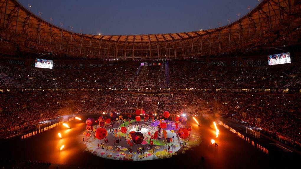 Las imágenes que dejó la ceremonia de clausura del Mundial de Qatar 2022