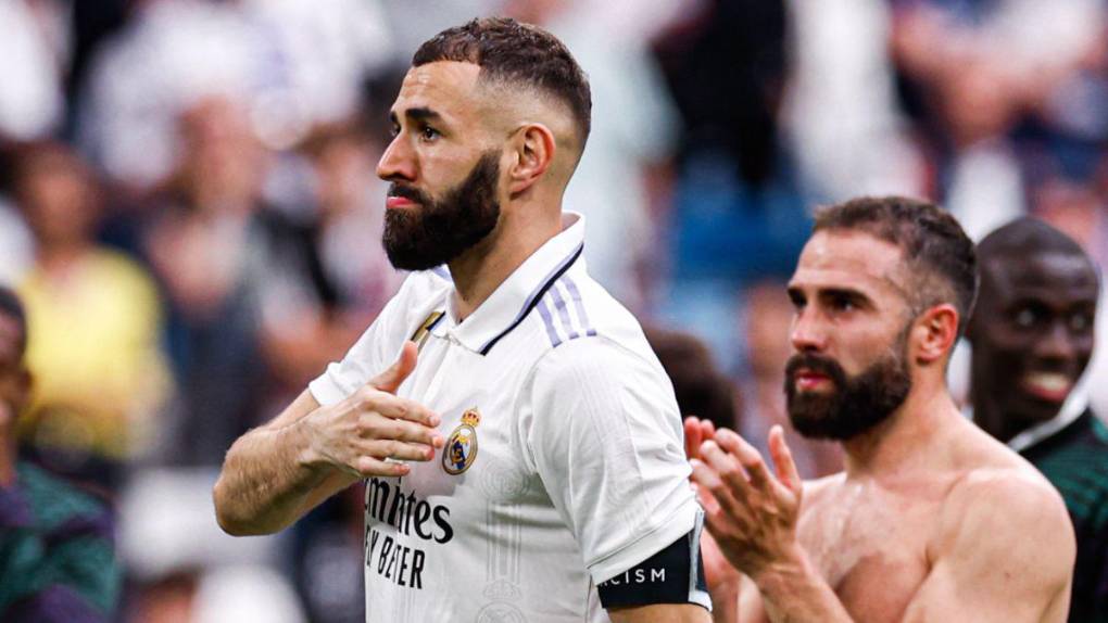 Aplausos, un último grito y homenaje a Benzema en su despedida del Real Madrid