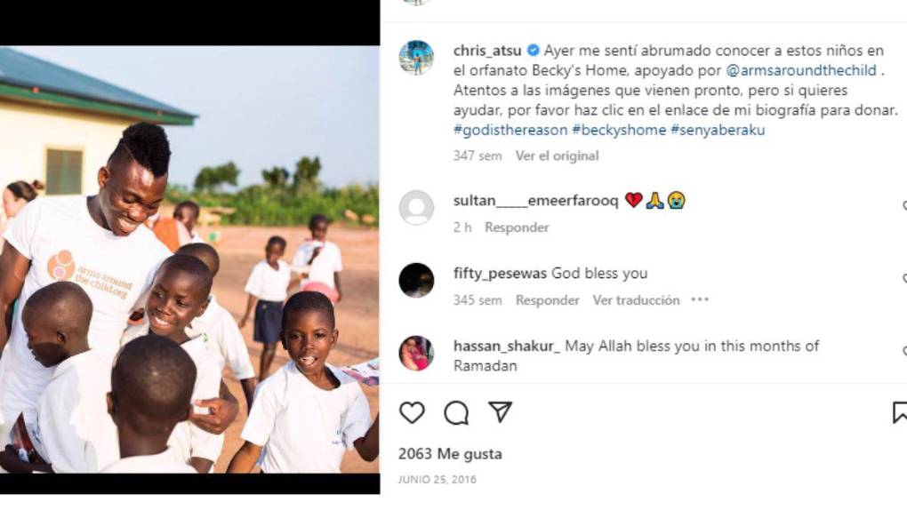 Un hombre bondadoso y de mucha fe: así era Christian Atsu, el futbolista que murió en el terremoto de Turquía