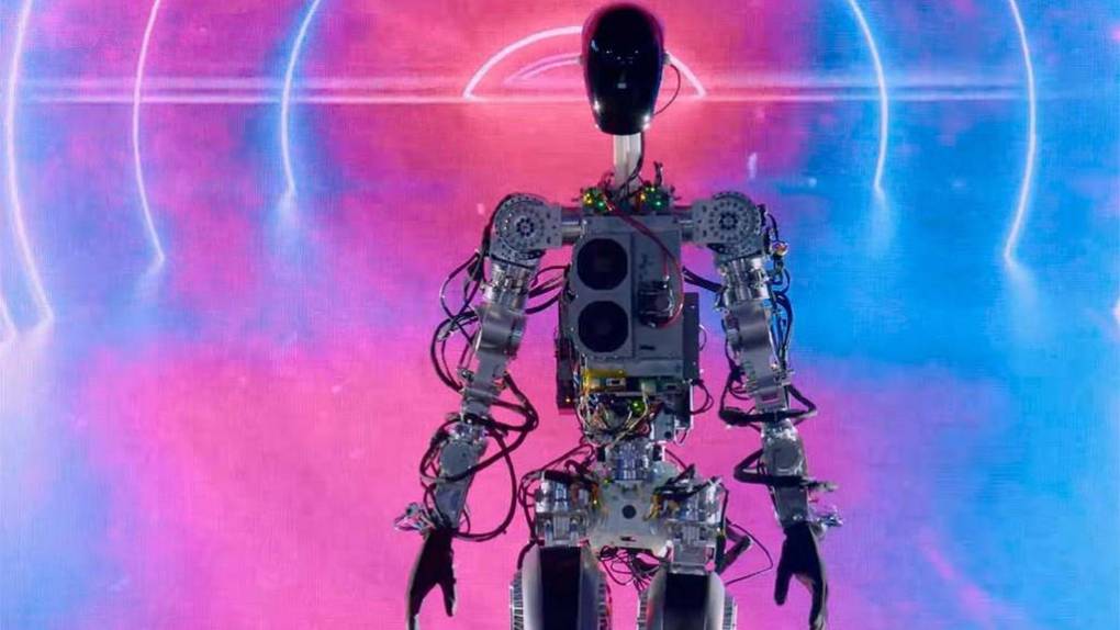 Así es “Optimus”, el nuevo robot humanoide de Elon Musk