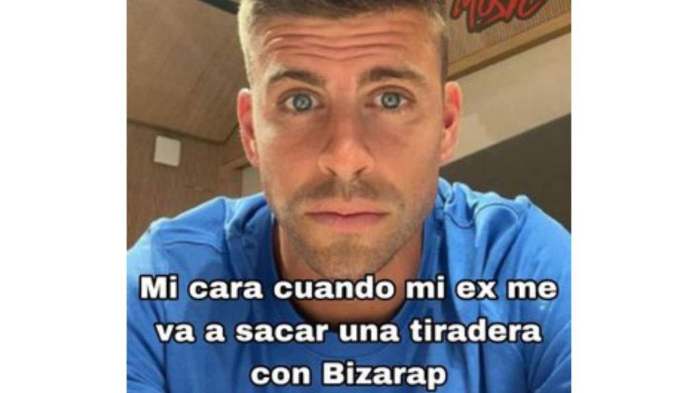 ¡Fulminan a Piqué! Los divertidos memes de la Sesión 53 de Bizarrap con Shakira