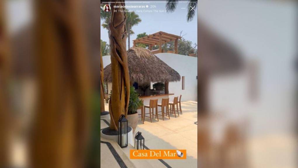 María Celeste Arrarás presume sus vacaciones en Roatán, Honduras