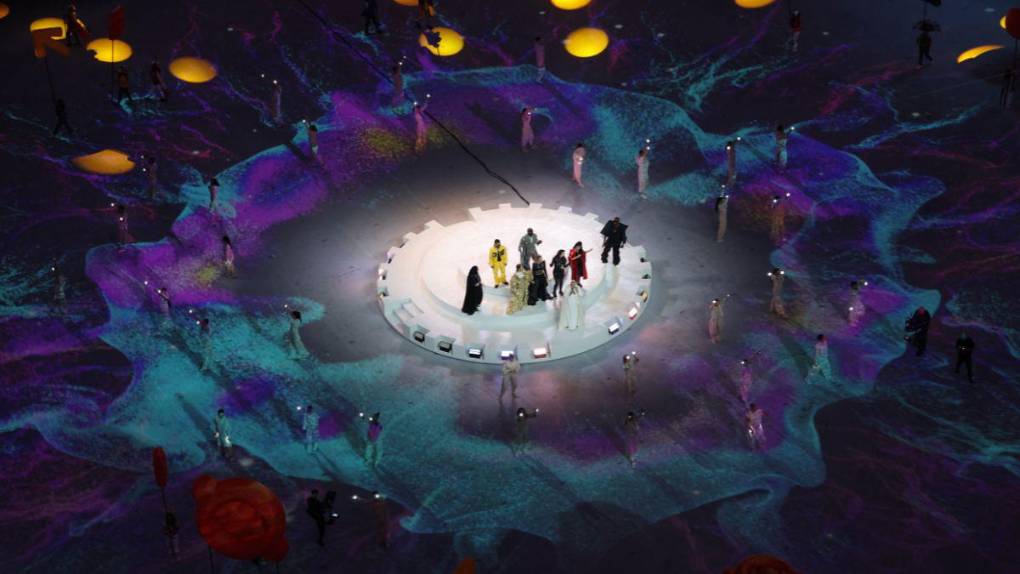 Las imágenes que dejó la ceremonia de clausura del Mundial de Qatar 2022