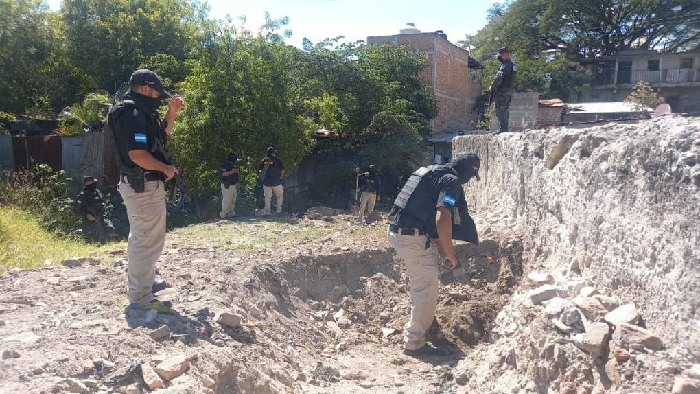 Excavan rivera del río Guacerique en busca de indicios sobre menores desaparecidos