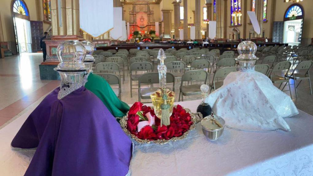 Con gozo y renovación de votos se celebra la Misa Crismal este Jueves Santo en la capital